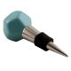 Solid Sea Green Octagon Ceramic Wine Stopper Online